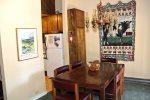 Mammoth Lakes Vacation Rental Sunshine Village 168 - Dining Room towards Kitchen